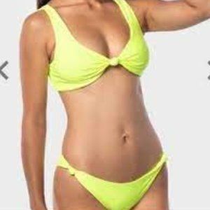 Neon yellow Blackbough bikini